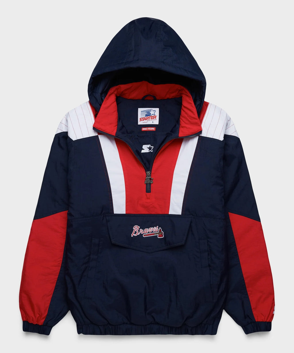 HOMAGE-X-Starter-Braves-Half-Zip-Jacket