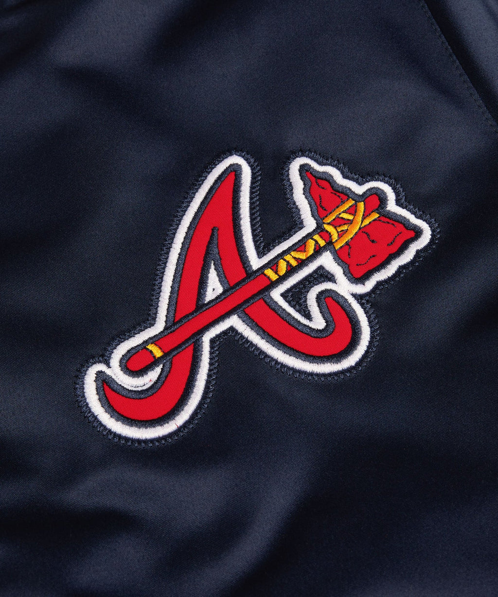 HOMAGE X Starter Braves Heavyweight Satin Jacket
