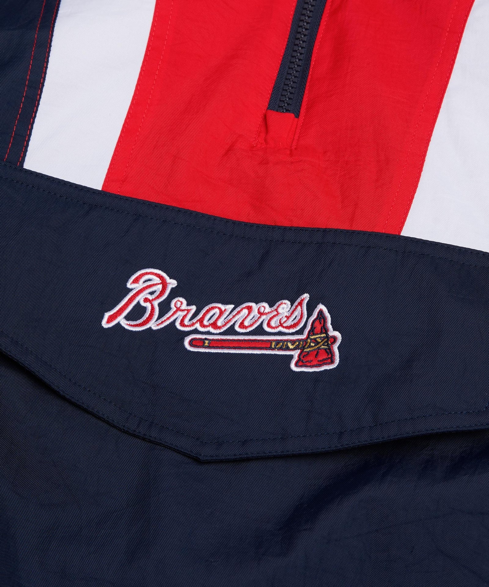 HOMAGE X Starter Braves Pullover Jacket