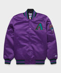 HOMAGE-X-Starter-Diamondbacks-Heavyweight-Letterman-Satin-Jacket