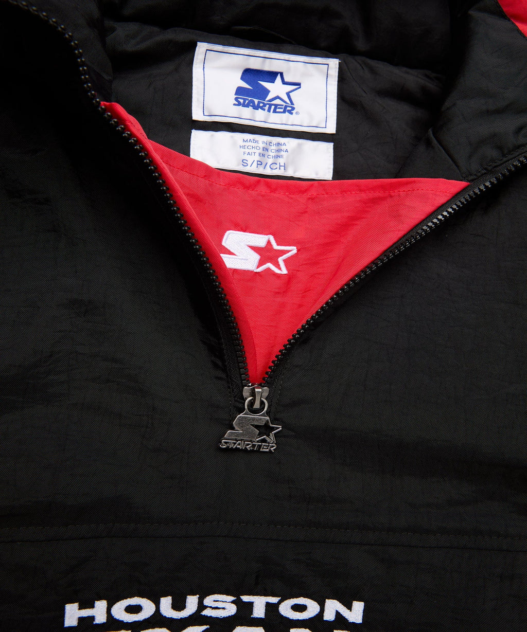 HOMAGE x Starter Texans Blackout Breakaway Pullover Jacket