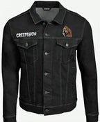 Halloween Creepshow Black Denim Jacket