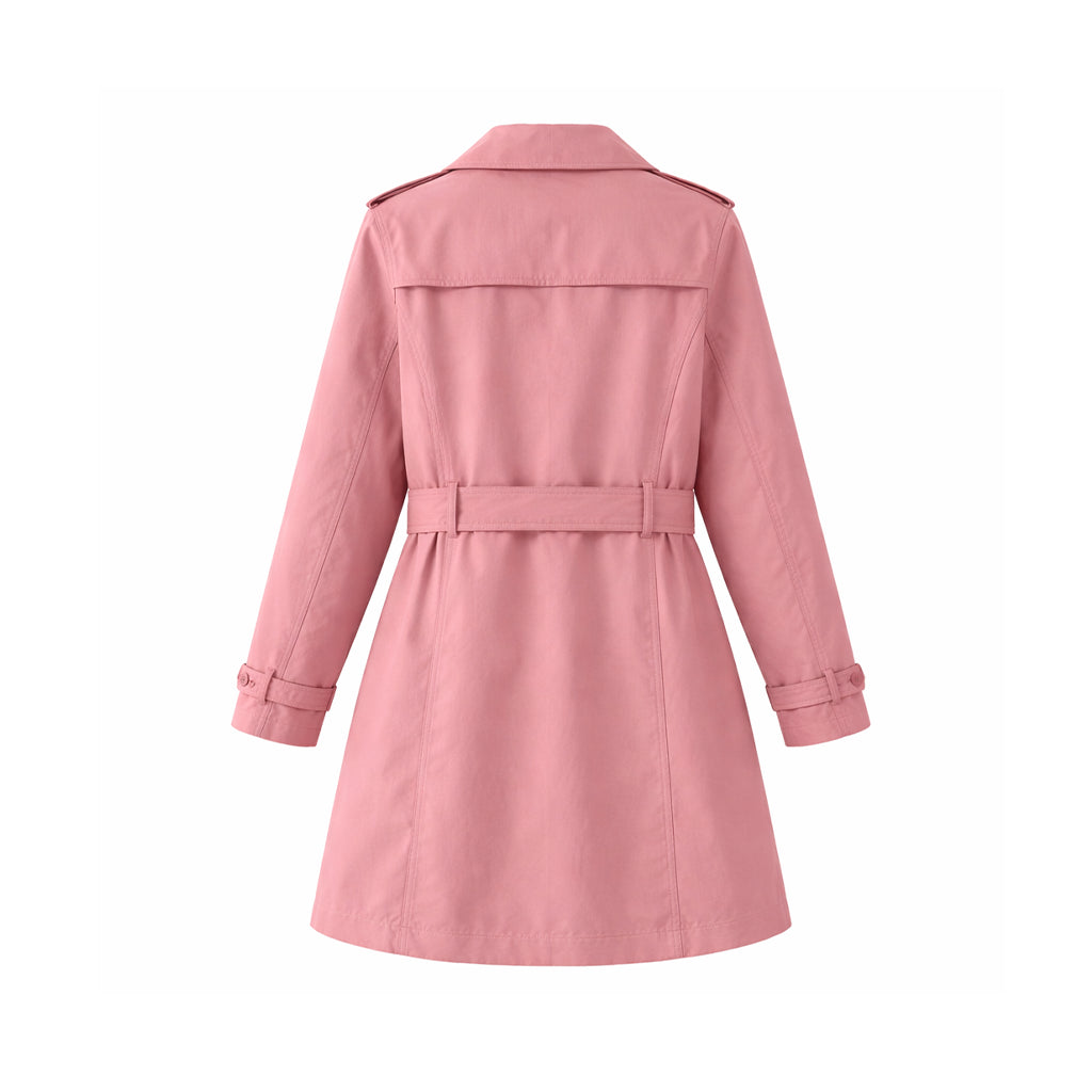 Harry Potter Series Bel Powley Pink Coat