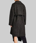 
 Harry Potter Emma Watson Return to Hogwarts Black Wool Coat
