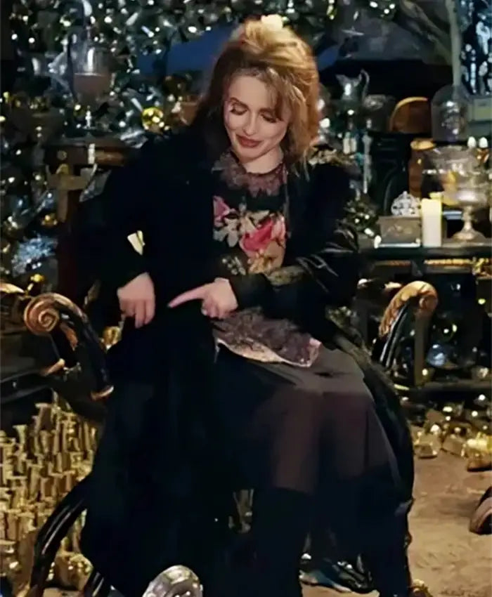 


Harry Potter Return to Hogwarts Helena Bonham Carter Black Wool Coat