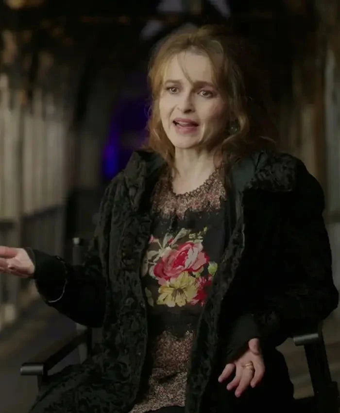 


Harry Potter Return to Hogwarts Helena Bonham Carter Black Wool Coat