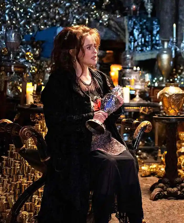 


Harry Potter Return to Hogwarts Helena Bonham Carter Black Wool Coat