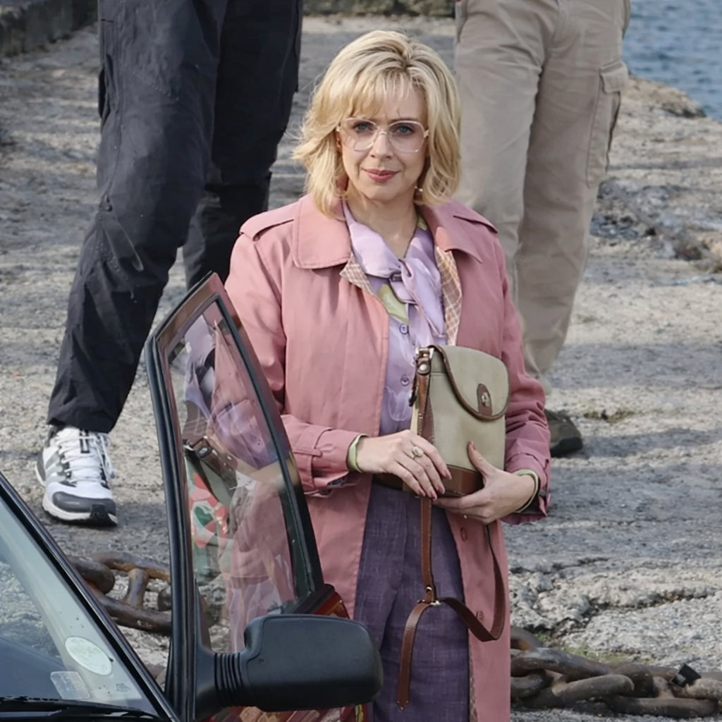  Harry Potter Series Bel Powley Pink Coat