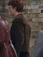 Harry Potter Series Tristan Harland Brown Jacket
