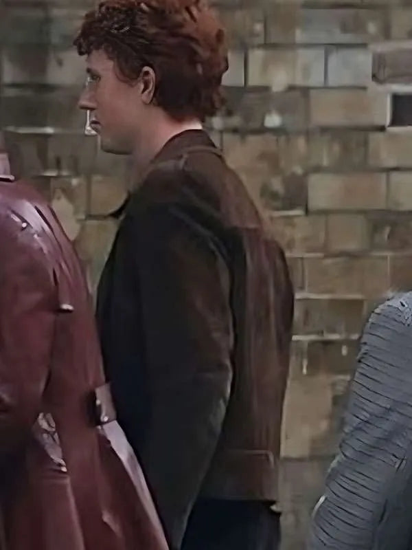 Harry Potter Series Tristan Harland Brown Jacket
