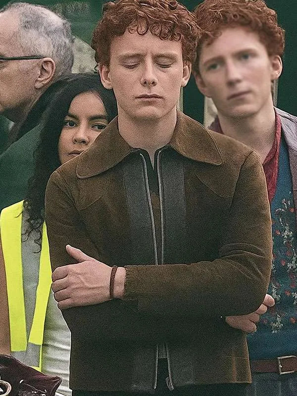 Harry Potter Series Tristan Harland Brown Jacket
