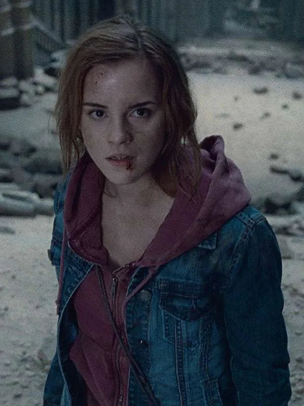 
 Emma Watson Harry Potter and the Deathly Hallows Part 2 Denim Jacket