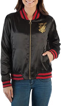 Harry Potter Juniors Black Satin Jacket
