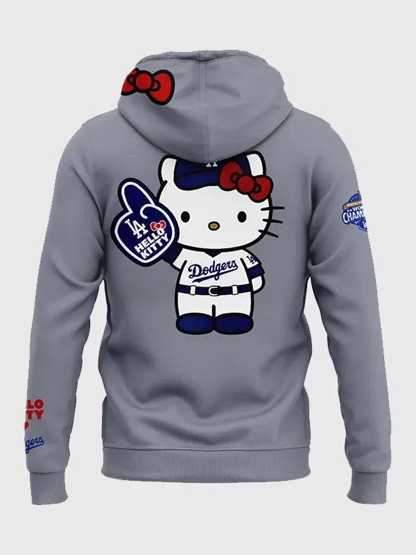 Dodgers Hello Kitty Hoodie
