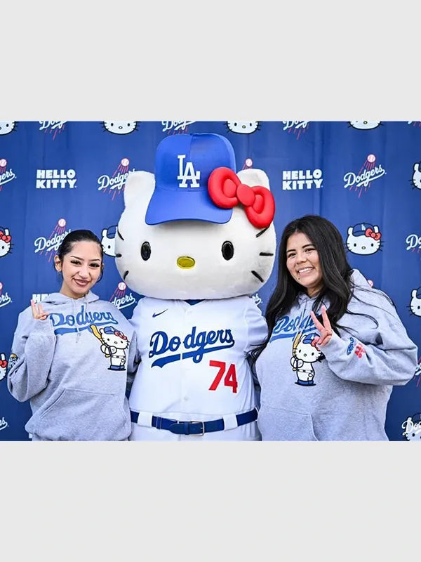 Dodgers Hello Kitty Hoodie