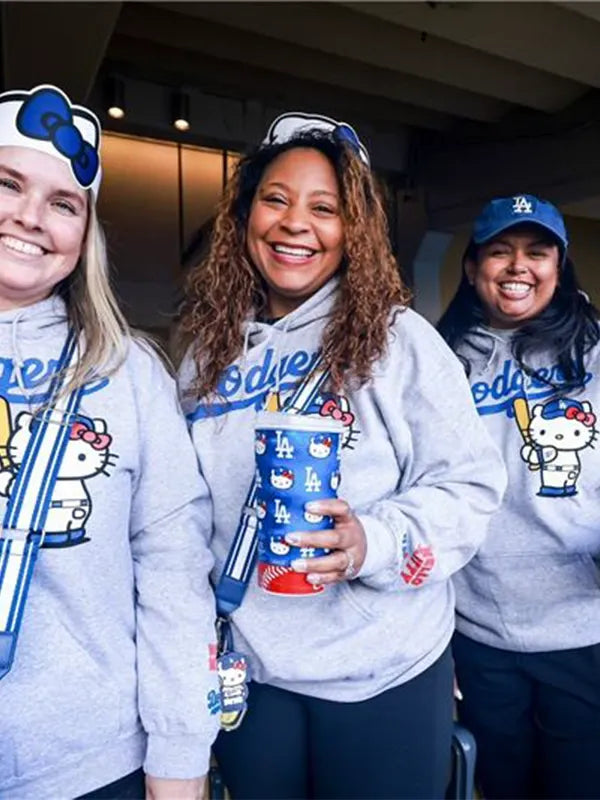 Dodgers Hello Kitty Hoodie