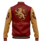 
Harry Potter Hogwarts Gryffindor Red Bomber Jacket