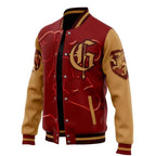 
Harry Potter Hogwarts Gryffindor Red Bomber Jacket