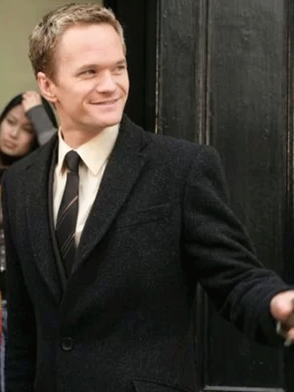How I Met Your Mother Neil Patrick Harris Black  Coat

