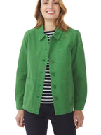 Ida Bahringer Women's Green Cotton Jacket
