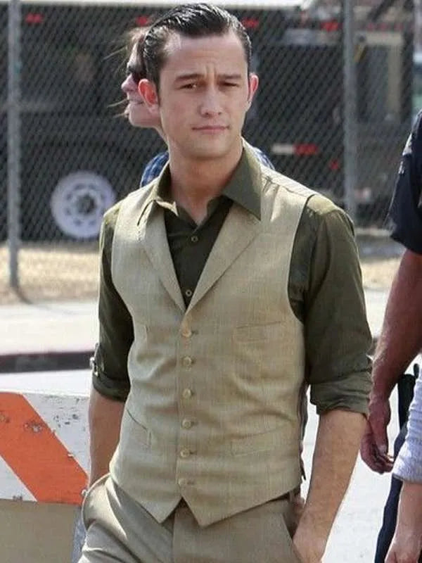 
 Inception Joseph Gordon Levitt Beige Vest