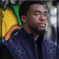 Avengers Infinity War Chadwick Boseman Blue Wool Coat