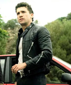 Jaime Lorente Money Heist S04  Black Leather Jacket