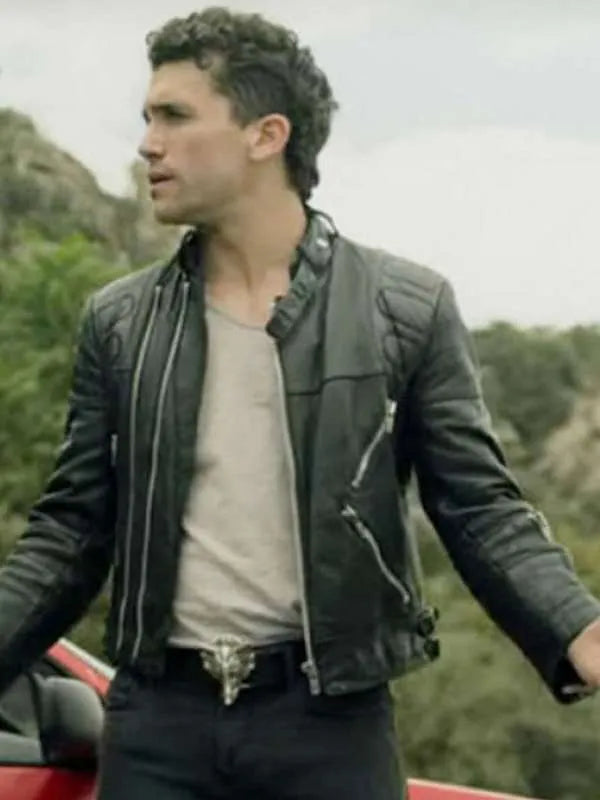 Jaime Lorente Money Heist S04   Leather Jacket