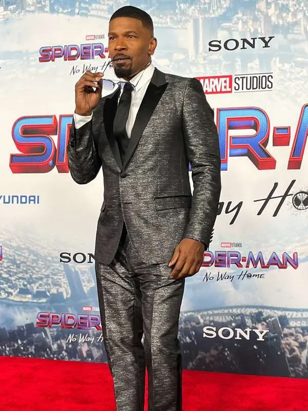 
 Jamie Foxx Spider-Man: No Way Home Black Coat

