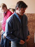 Pedro Pascal Narcos Blue   Jacket
