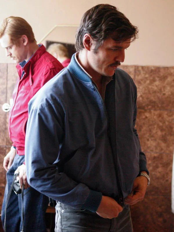 Pedro Pascal Narcos Blue   Jacket