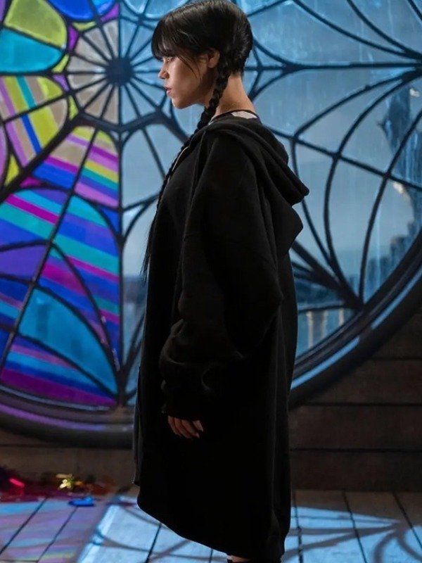 
Jenna Ortega Wednesday 2022   Black Hoodie