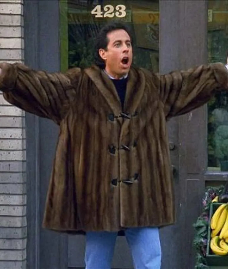 Jerry Seinfeld   Faux Fur Coat