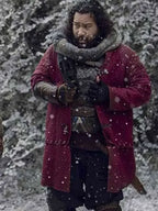 Cooper Andrews The Walking Dead S09 Red Wool Jacket