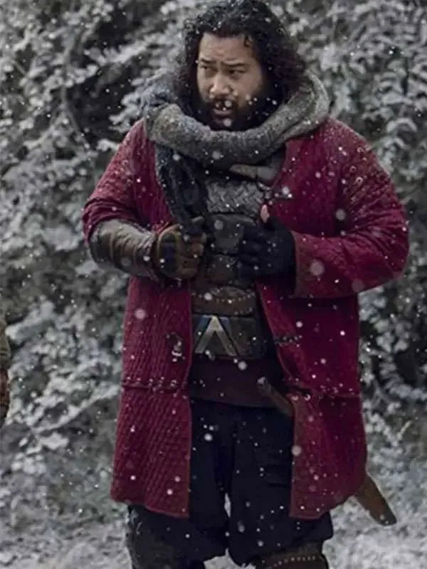 Cooper Andrews The Walking Dead S09 Red Wool Jacket