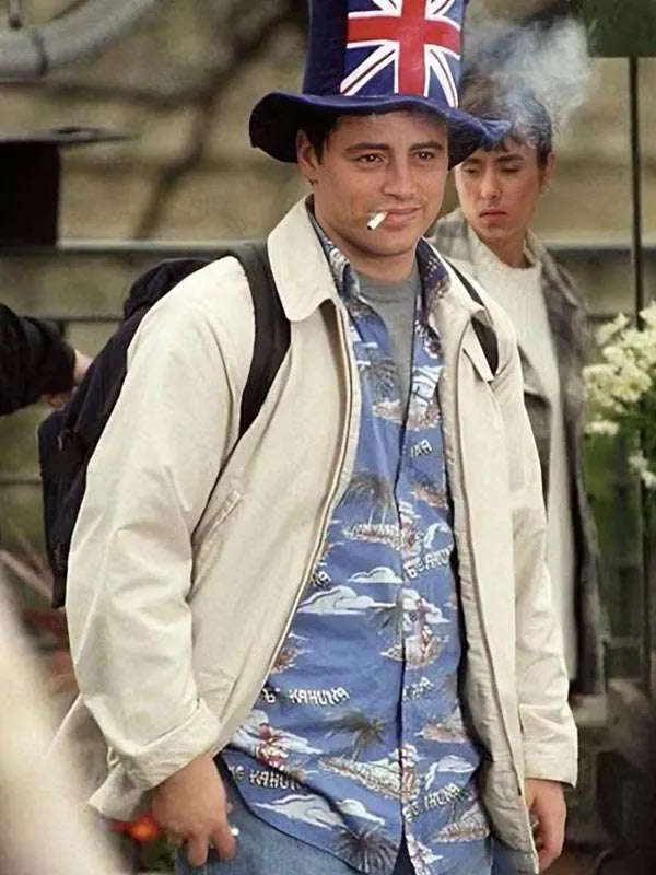 
Joey Tribbiani Friends White Cotton Jacket
