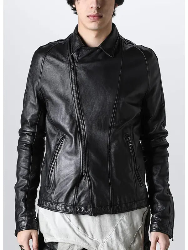 Julius Black Leather Jacket