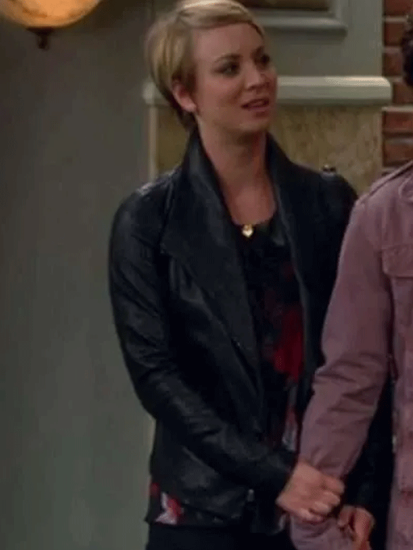 
Kaley Cuoco The Big Bang Theory S08 Black  Jacket