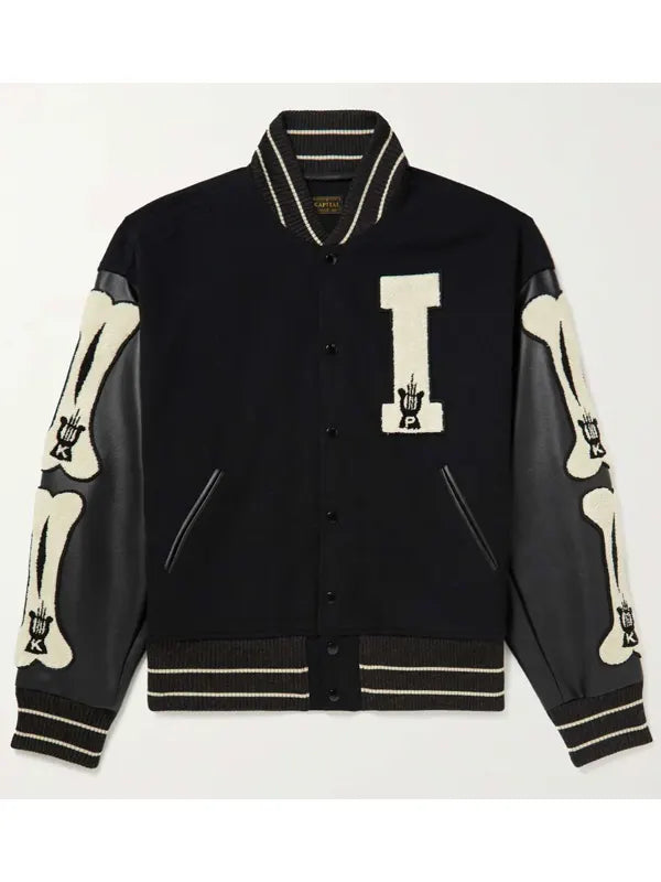 Kapital Varsity Jacket Black