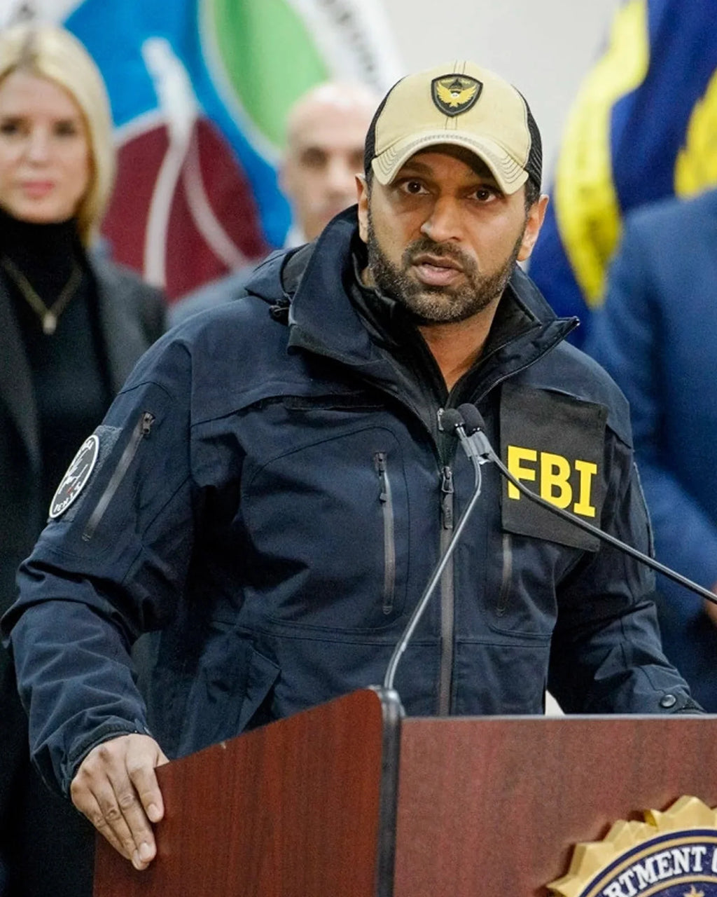 Kash Patel FBI Jacket