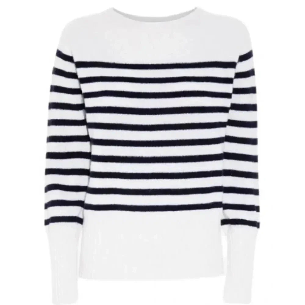 Premium Kate Middleton Striped Sweater For Women Zing Apparel