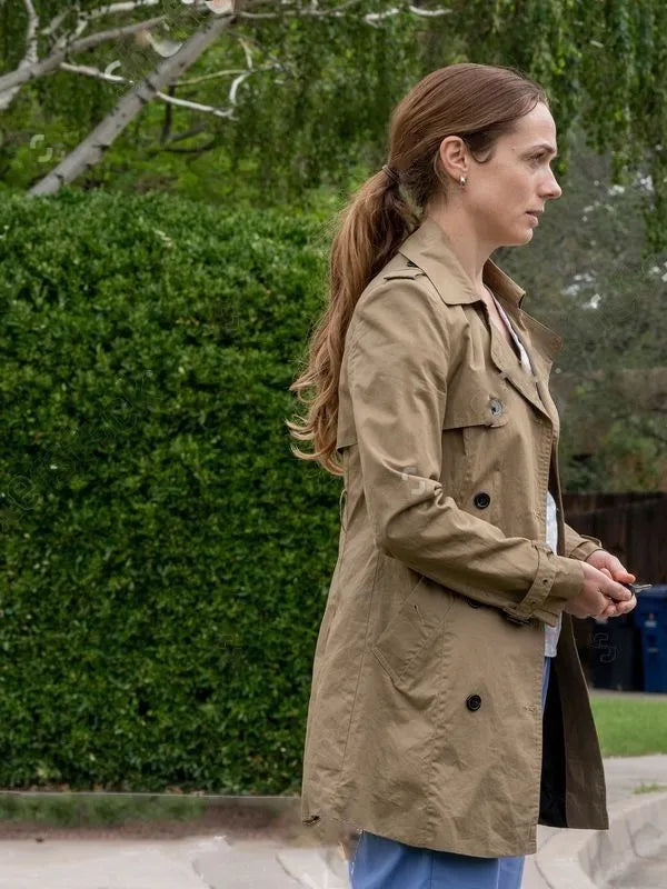 
Kerry Condon Better Call Saul  Brown Cotton Coat

