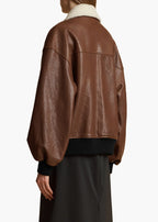 Khaite Shellar Jacket Brown