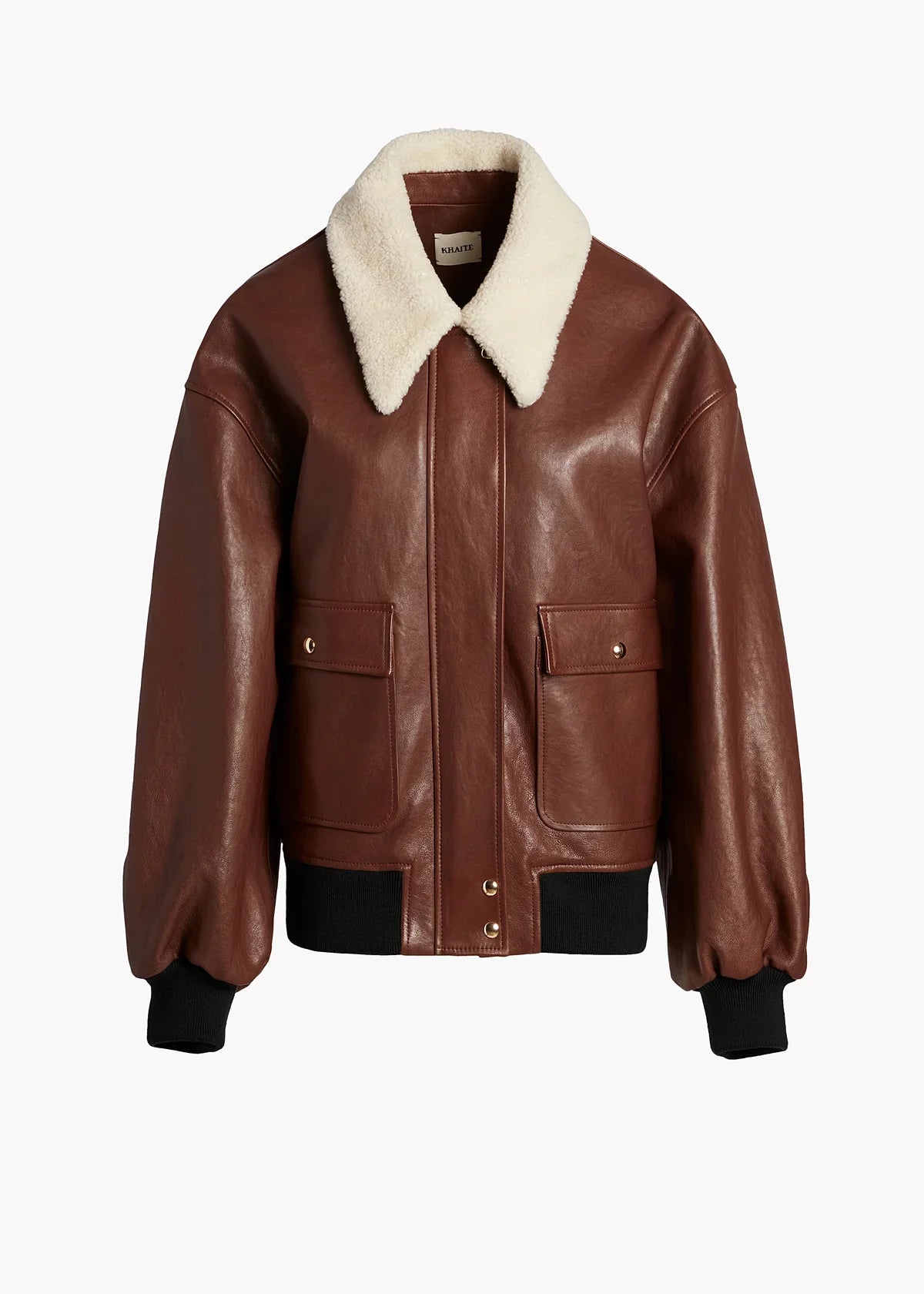 Khaite Shellar Jacket Brown