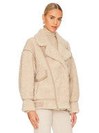 LAMARQUE-Badu-Oversized-Faux-Shearling-Jacket-Beige