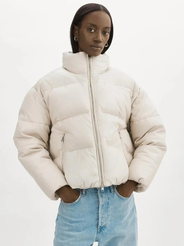 LAMARQUE-Iris-Faux-Leather-Puffer-Jacket