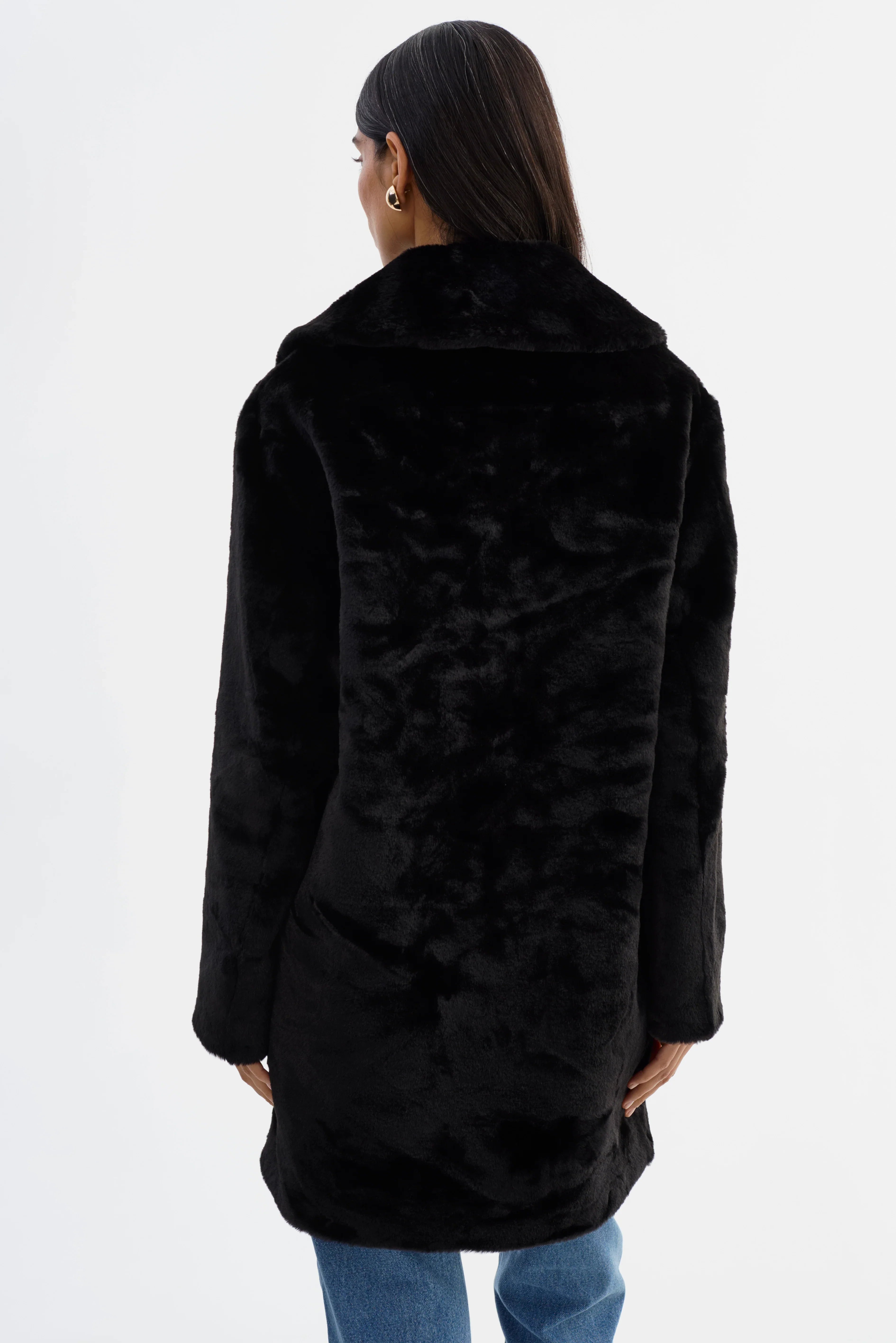 LAMARQUE-Linnea-Faux-Fur-Coat-Back