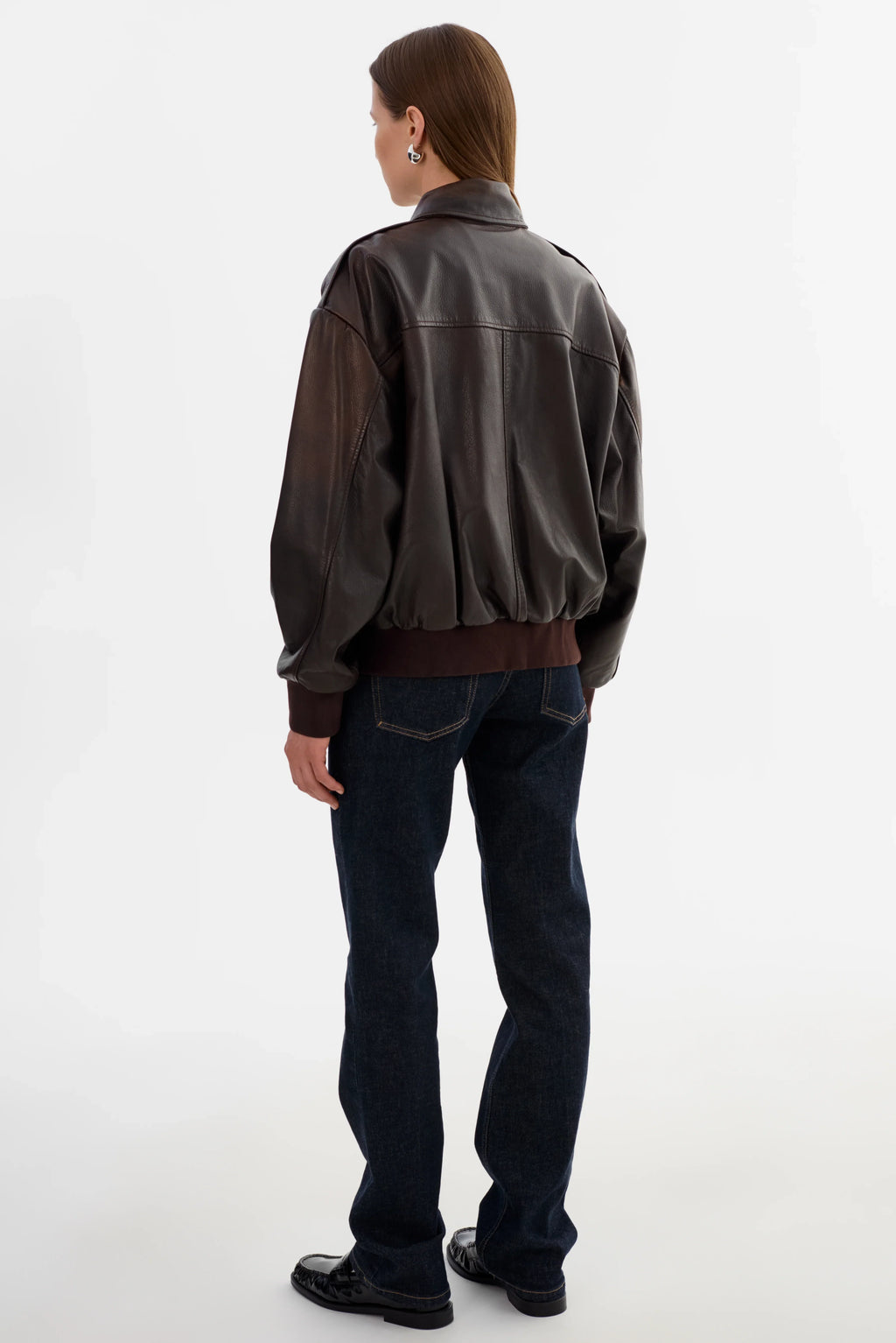 LAMARQUE-Trevanna-Leather-Bomber-Jacket-Back