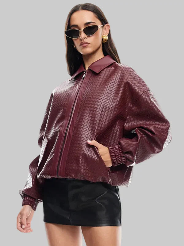 LIONESS-Kenny-Burgundy-Bomber-Jacket-For-Womens