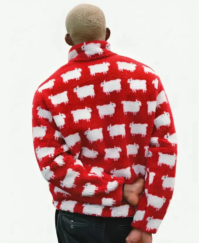Men's Diana Black Sheep Jacket The Trendy Jacket